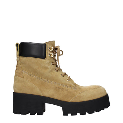 Givenchy Braune Lederstiefeletten