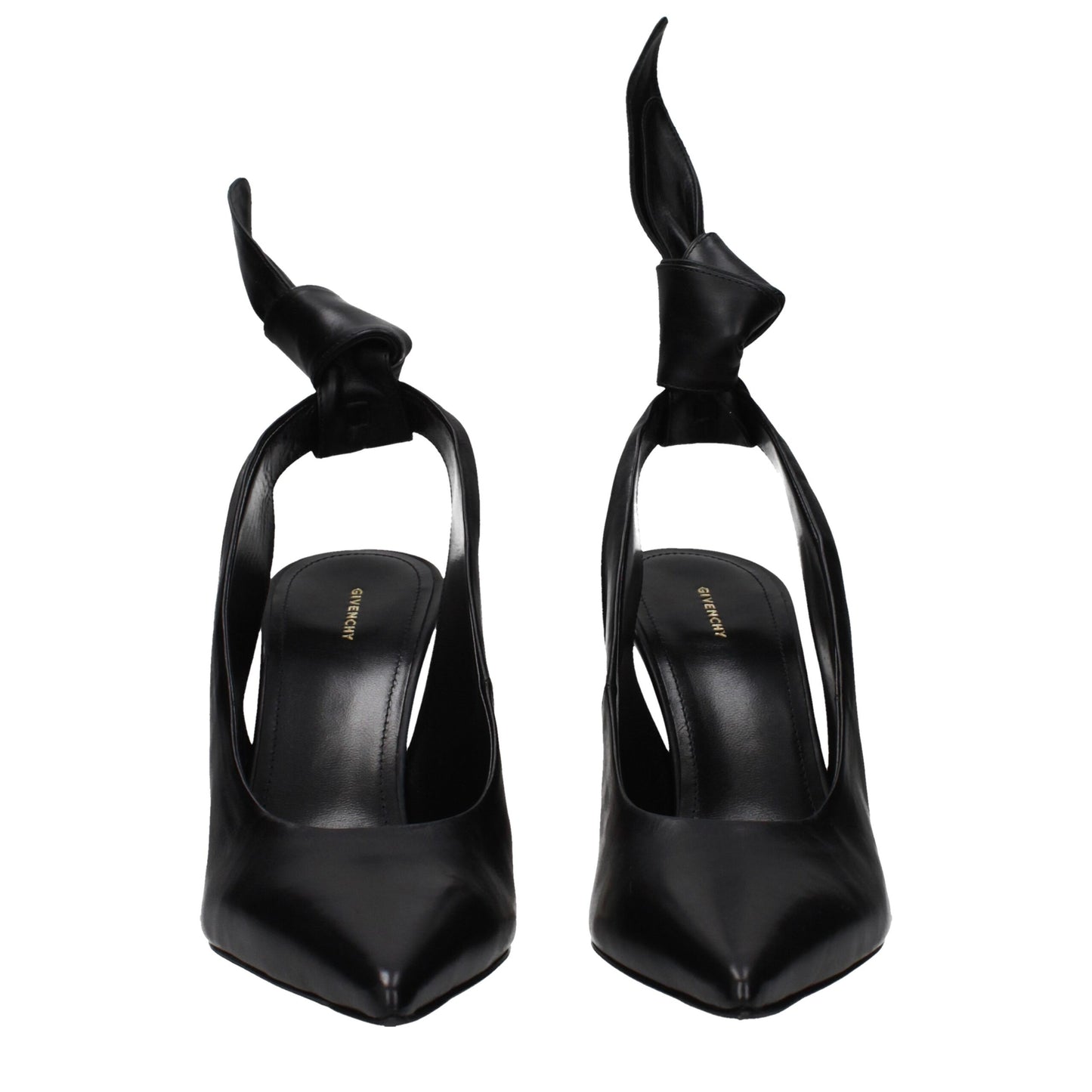 Givenchy Schwarze Leder Pumps mit hohem Absatz