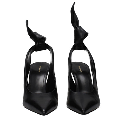 Givenchy Schwarze Leder Pumps mit hohem Absatz