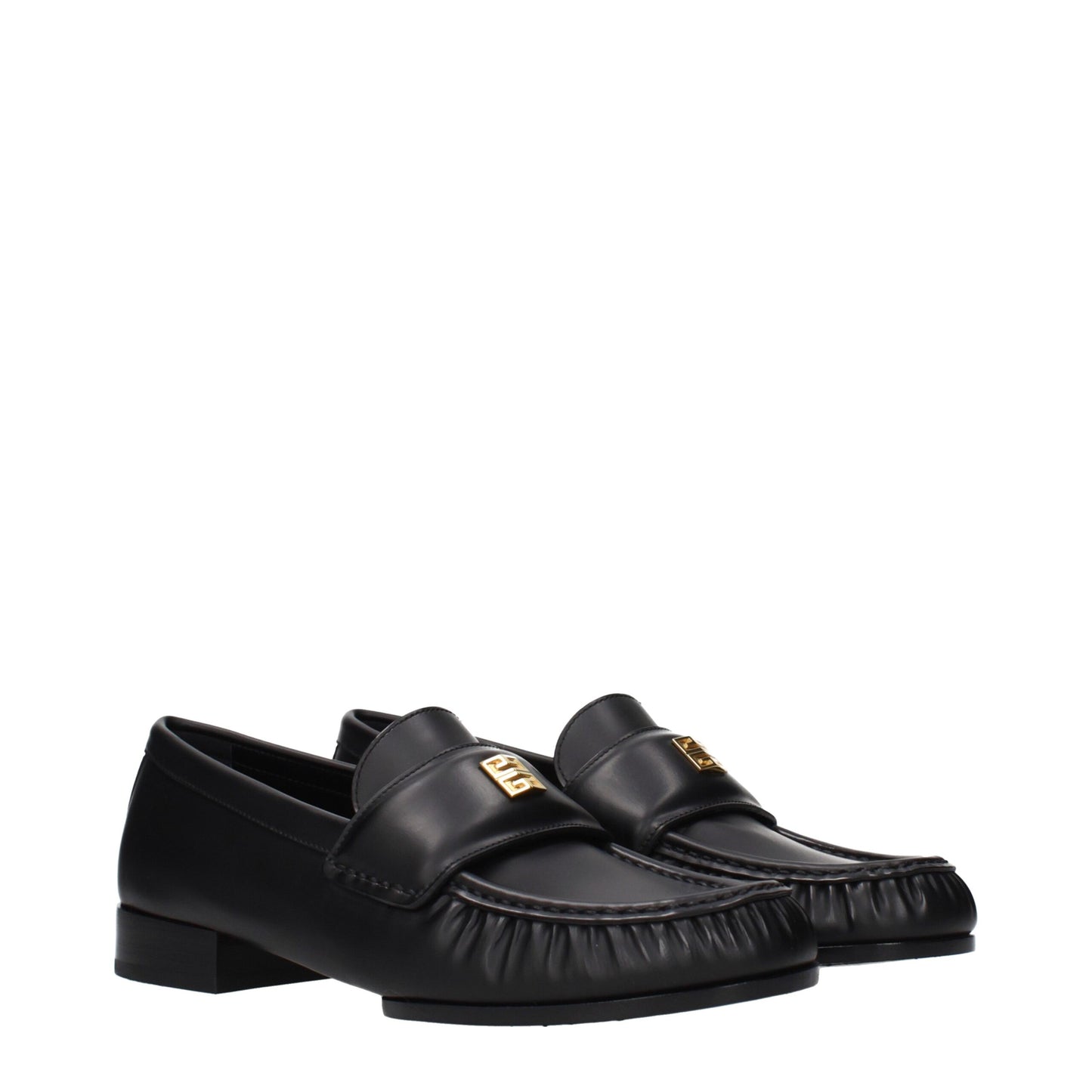 Givenchy Schwarze Leder Loafer zum Hineinschlüpfen
