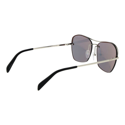 Emilio Pucci Sonnenbrille aus silbernem Metall