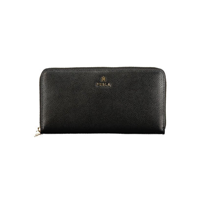 Furla Nero Leder Geldbörse für Damen