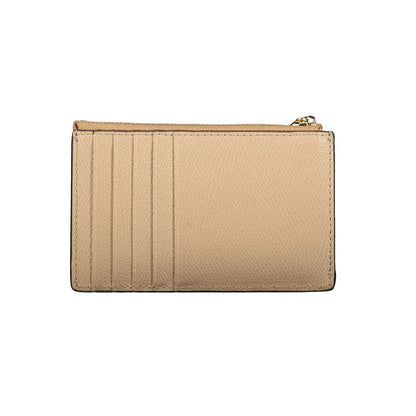 Furla Beige Leder Damen Geldbörse