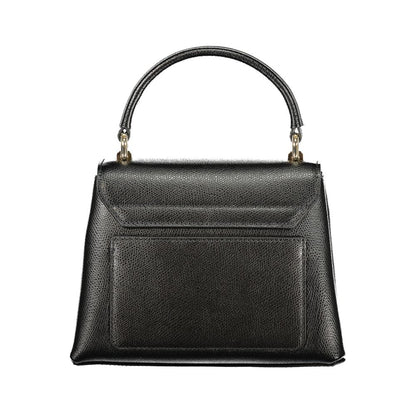 Furla Schwarze Lederhandtasche