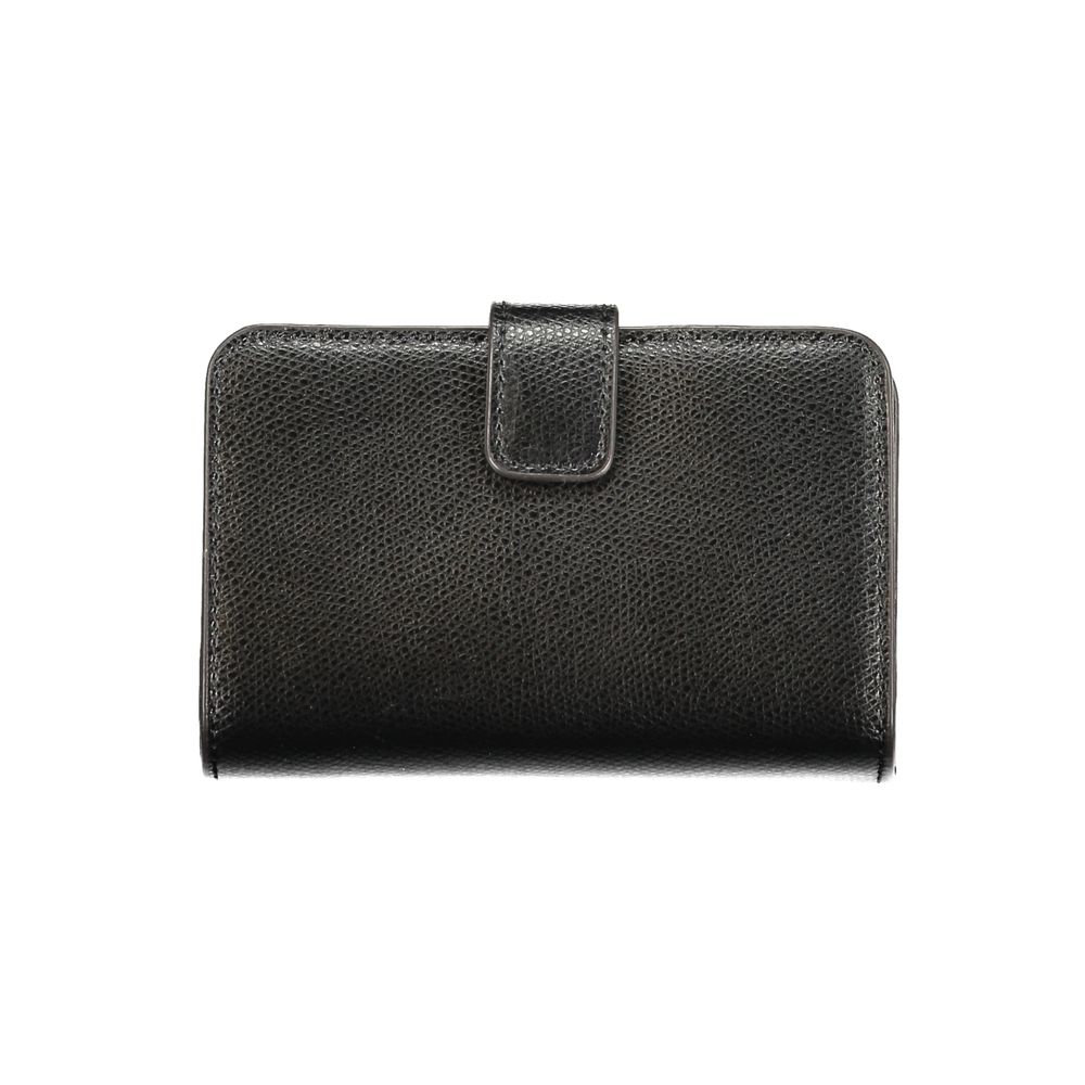 Furla Schwarze Leder Geldbörse für Damen