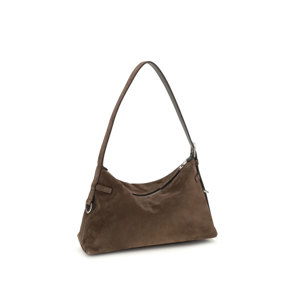 Givenchy Braune Kalbsleder Bos Taurus Schultertasche