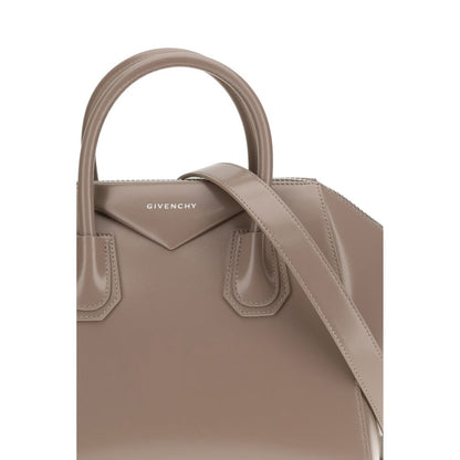 Givenchy Graue Kalbsleder Bos Taurus Schultertasche