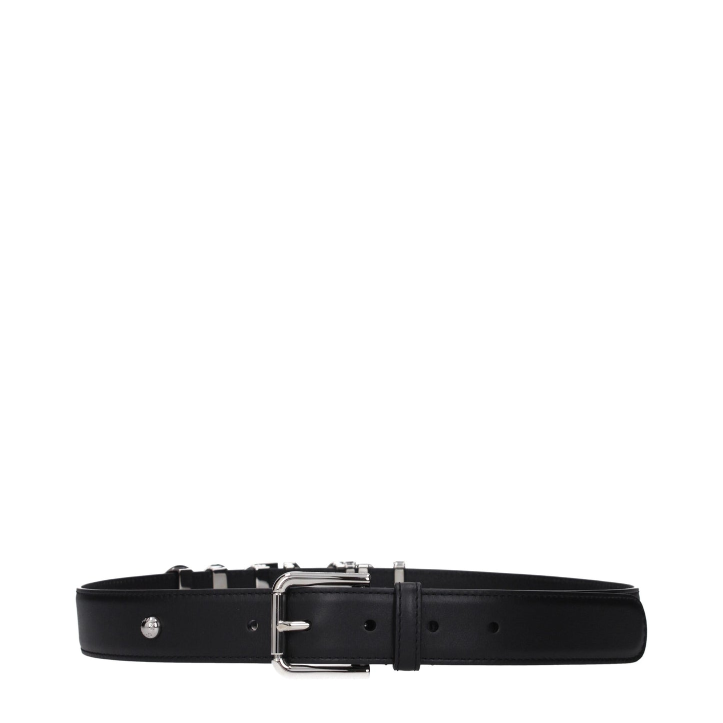 Dolce & Gabbana Schwarzer Ledergürtel Regular
