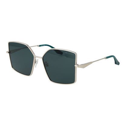 Trussardi Sonnenbrille aus silbernem Metall