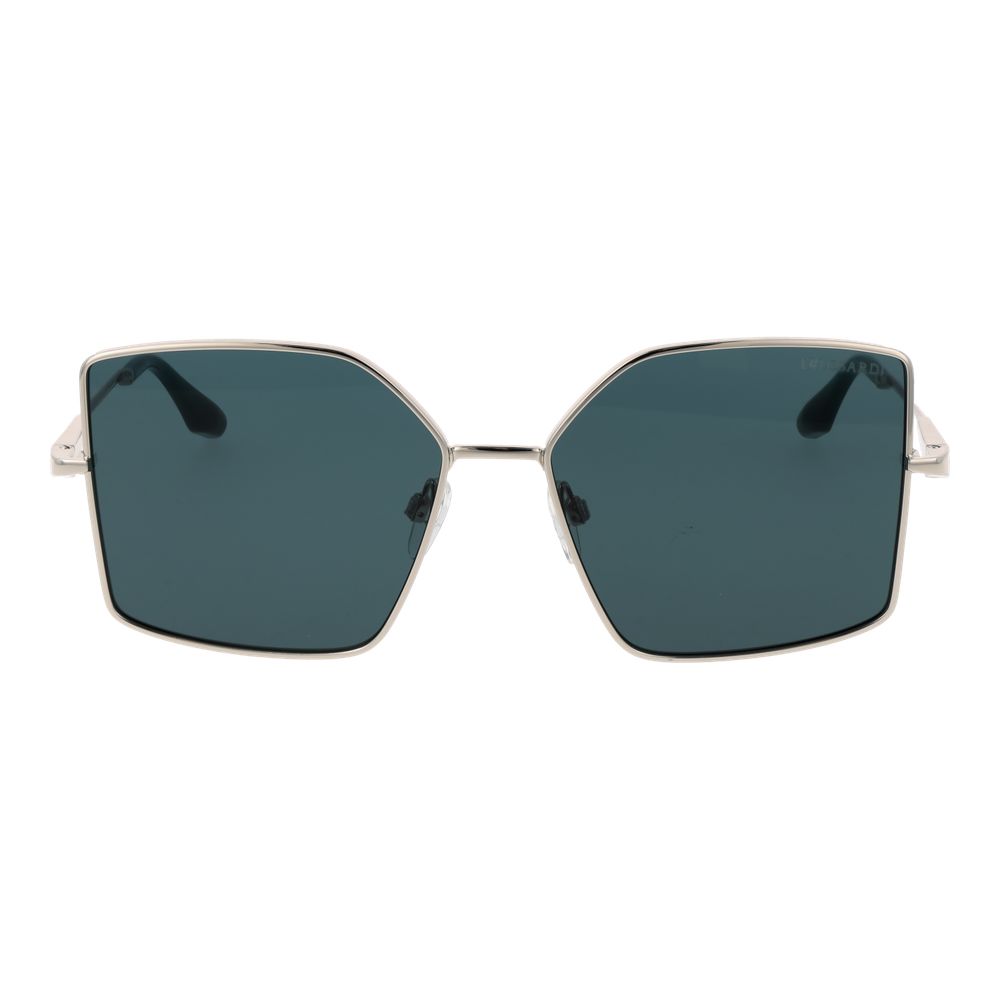 Trussardi Sonnenbrille aus silbernem Metall