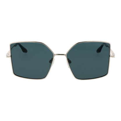 Trussardi Sonnenbrille aus silbernem Metall