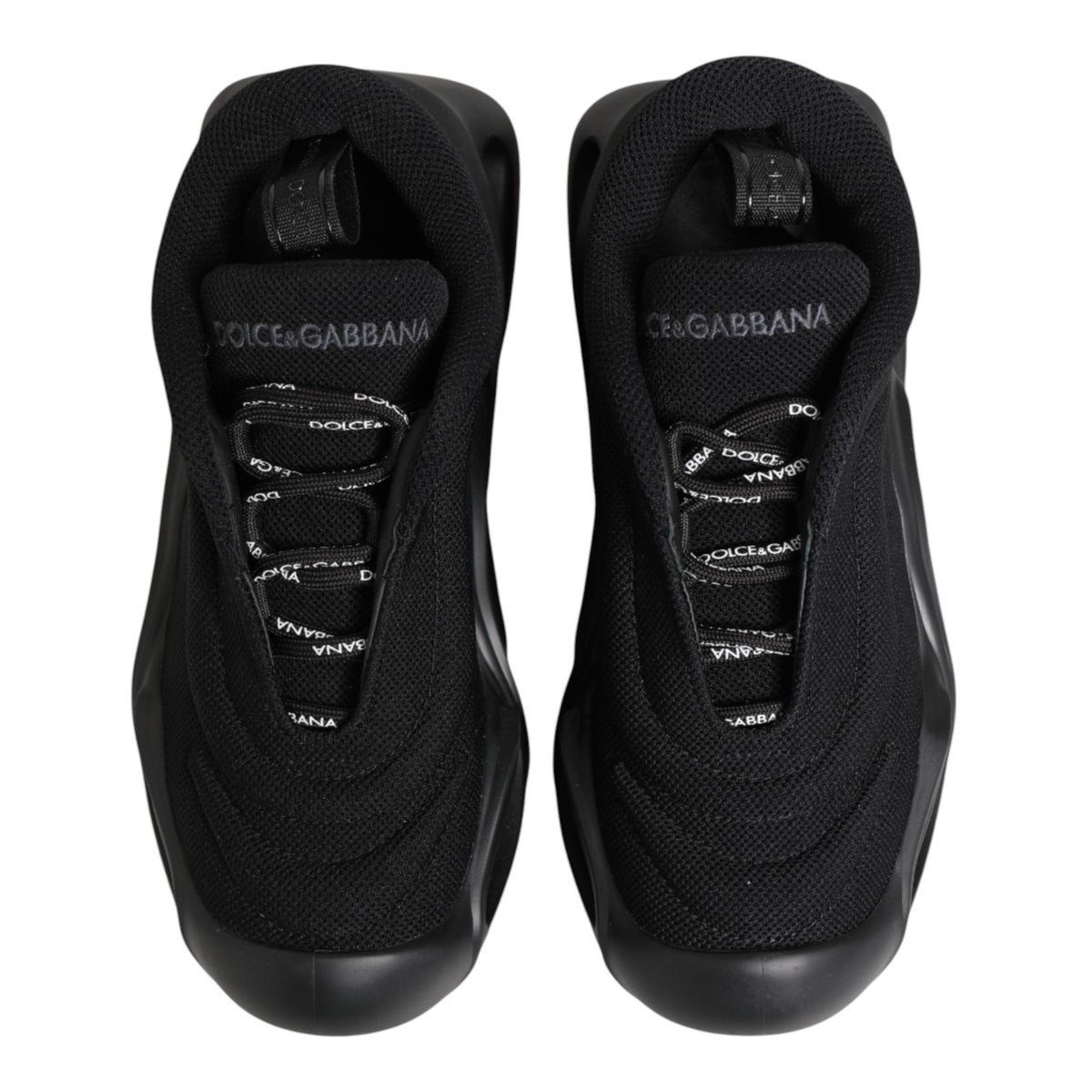 Dolce & Gabbana Sneakers, colore nero, in viscosa e poliestere