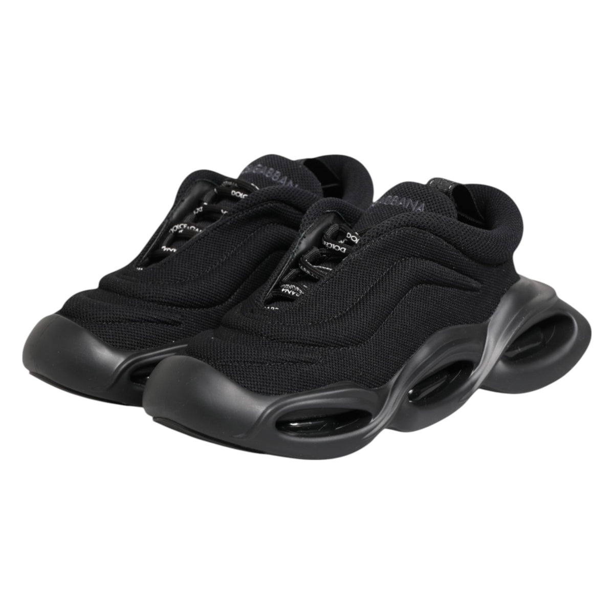Dolce & Gabbana Sneakers, colore nero, in viscosa e poliestere