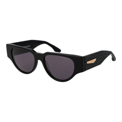 Trussardi Schwarze Sonnenbrille aus Acetat