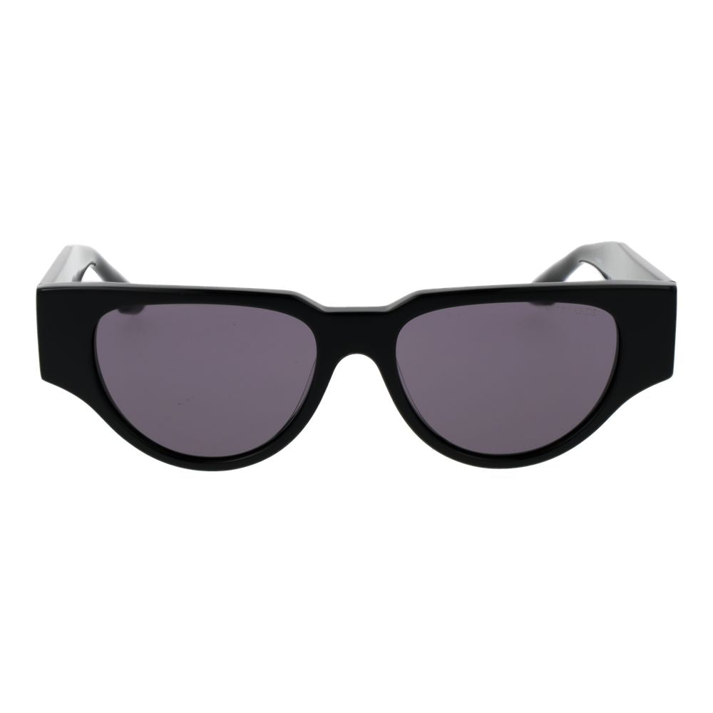 Trussardi Schwarze Sonnenbrille aus Acetat