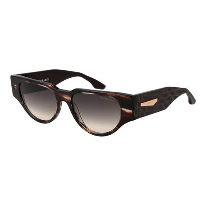 Trussardi Braune Sonnenbrille aus Acetat