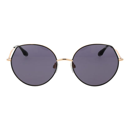 Trussardi Schwarze Sonnenbrille aus Metall