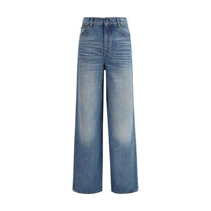 Chloé Blaue Baumwolljeans Denim