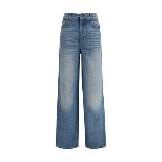 Chloé Blaue Baumwolljeans Denim